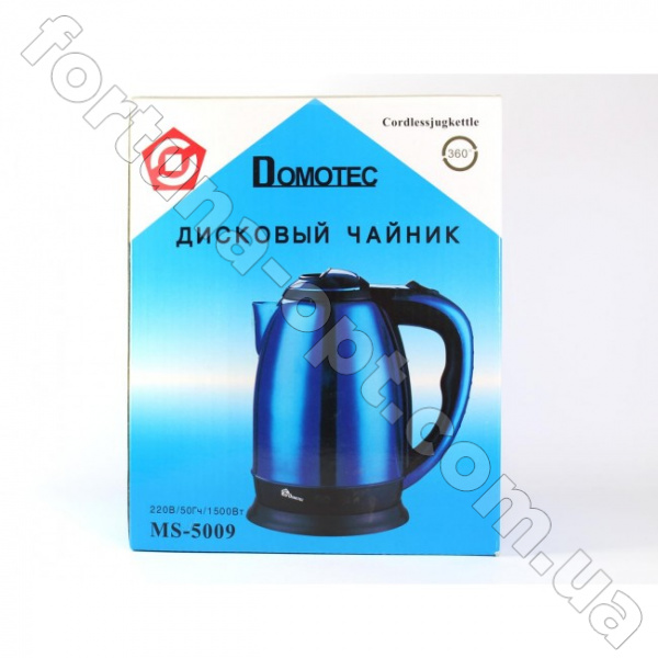 Чайник Domotec MS 5009  ✅ базовая цена $5.90 ✔ Опт ✔ Скидки ✔ Заходите! - Интернет-магазин ✅ Фортуна-опт ✅
